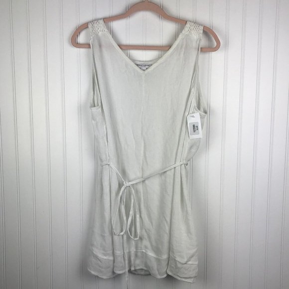Liz Lange for Target Tops - Liz Lange Maternity NWT Tie Tank Top Blouse White Size XXL V Neck